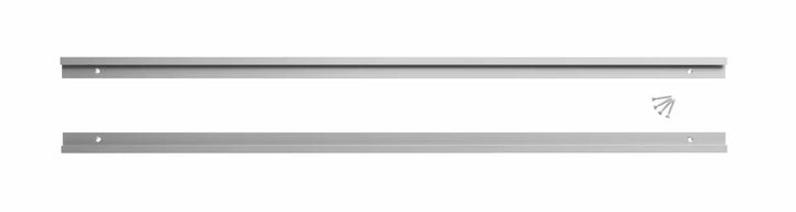 Djois T-kort 756 mm. 2 stk. Djois Monterings skinne til T-kort elementer