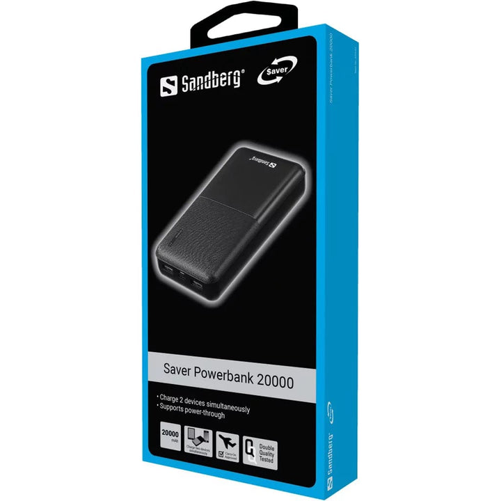 Sandberg Powerbank Sandberg 20.000 mAh Saver PowerBank