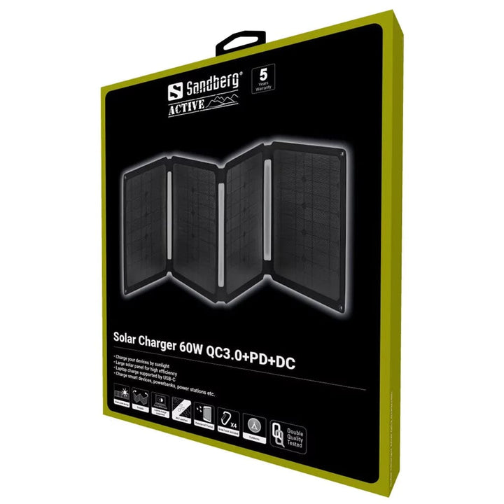 Sandberg Powerbank Sandberg Solar Charger 60W QC3.0+PD+DC