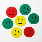 Legamaster Magnetplade Smiley magnet flad 6 cm