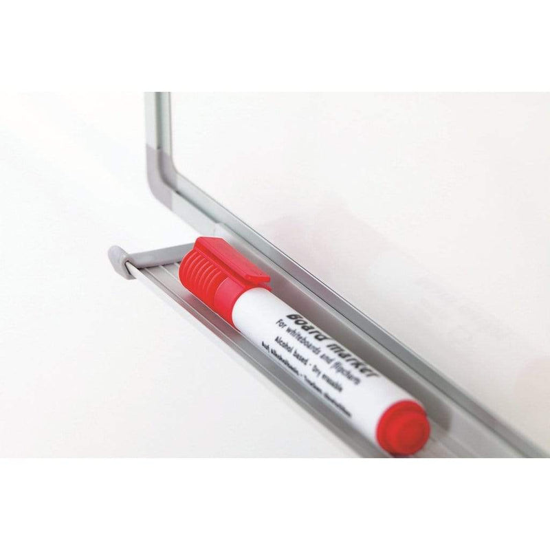 SMIT Visual Whiteboard SMIT Whiteboard Professionel Emaljeret 180x120 cm Rød Mærke
