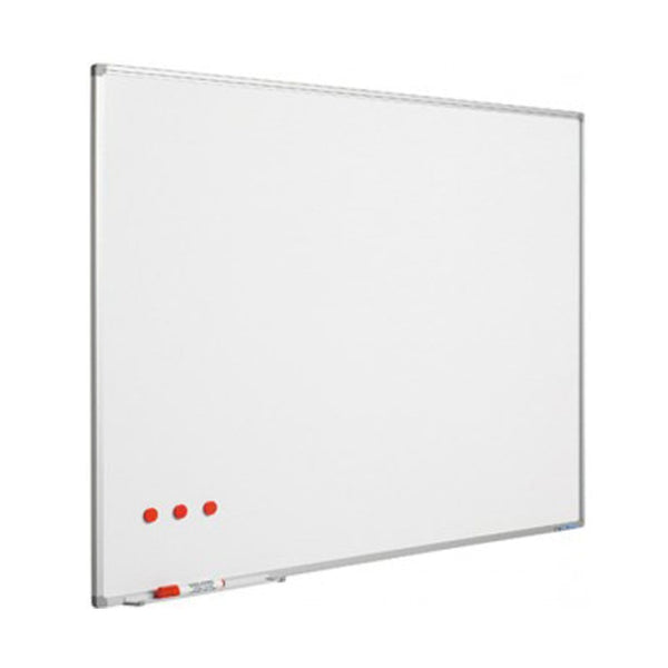 SMIT Visual Whiteboard SMIT Whiteboard Professionel Emaljeret 180x120 cm Rød Mærke