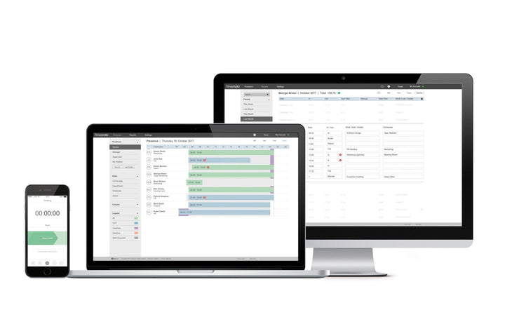 TimeMoto Tidsregistrering TimeMoto TM-626 Indstemplingssystem RFID & fingeraftryk