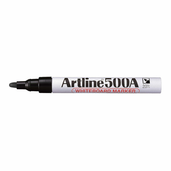 Artline Whiteboard marker Sort Artline Whiteboard Marker 500A 12 stk.