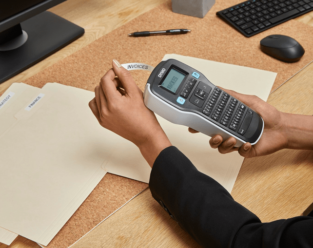 Køb Dymo Labelmanager | etiket printer | Dymo 160 value pack – Leantools
