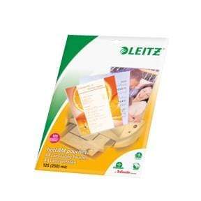Leitz Laminering A5 Leitz Lamineringslomme glans 125my 100 stk.