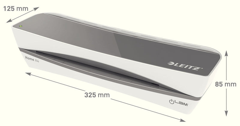 Leitz Laminerings maskine Leitz Lamineringsmaskine iLAM Home A4 grå