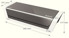 Leitz Laminerings maskine Grå Leitz Lamineringsmaskine iLAM Touch 2 A3