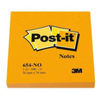 3M Post it Notes Orange Post it Notes Neon 76x76 mm
