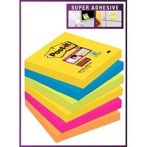 3M Post it Notes Post-it Super Sticky Notes 76x76 Rio